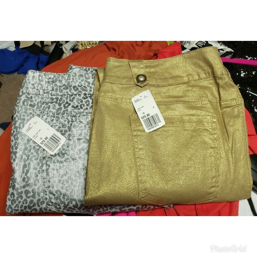 2 Pair Skinny Jeans (Size 18-sold separate)